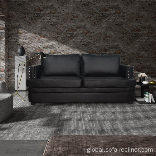 China Modern Furniture Solid Wood Living Room Loveseats sofa Factory